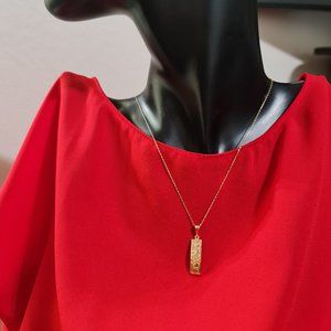 Pendant curved bar look